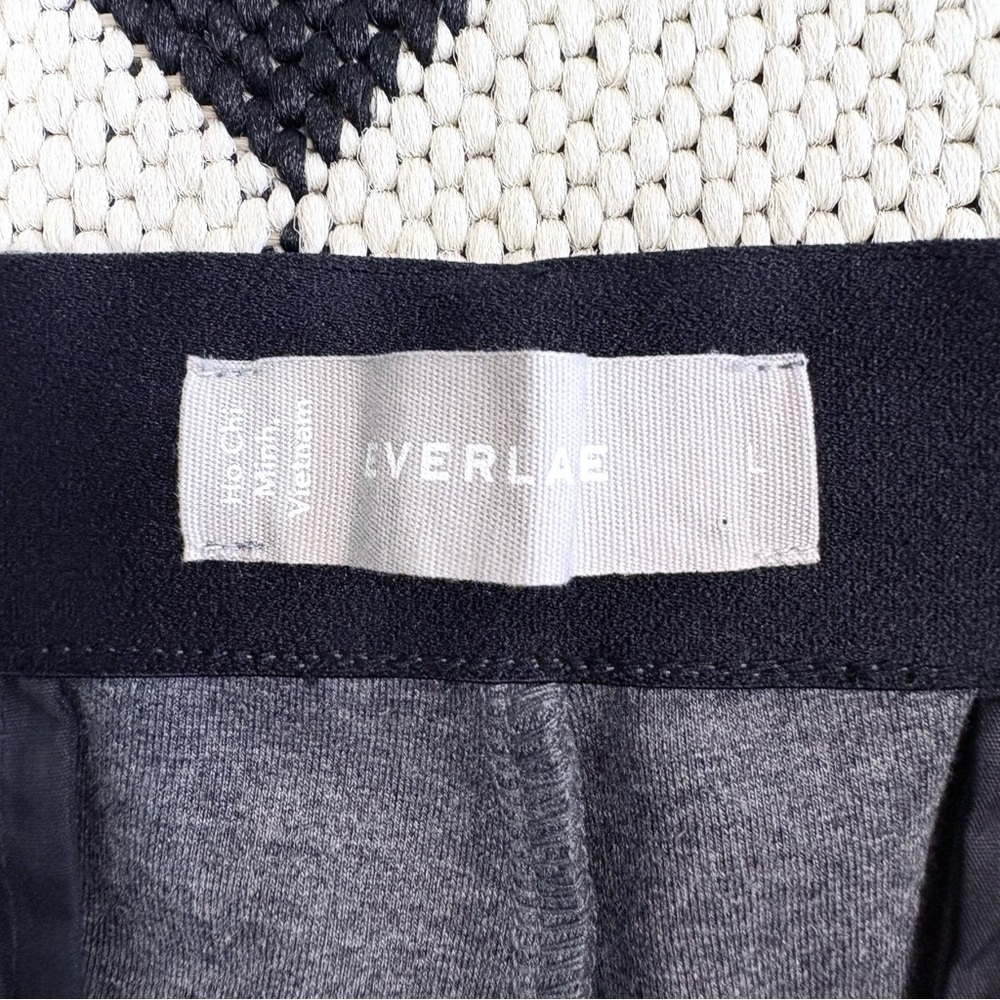 Everlane The Dream Pant in Heather Charcoal Gray Large - Picture 13 of 14